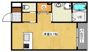 LeRivage大町東【3階】の間取り