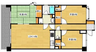 第3橘谷ビル【3階】の間取り