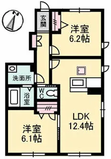 フォレストビレッジの間取り