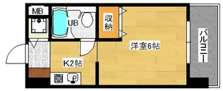 メゾンドヴェルディ【1階】の間取り