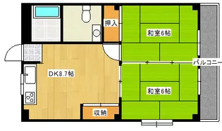 第1キクスイビルの間取り