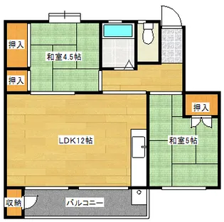 鈴が台I棟の間取り