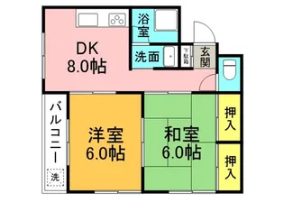 向洋細川ビルの間取り