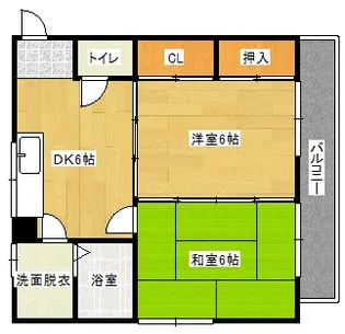 グリーン吉信の間取り