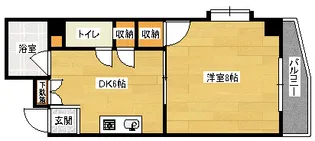 リヴラン西原2の間取り