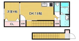 RIDERE光南【3階】の間取り