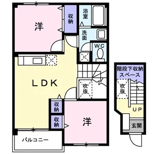 ブルックサイドエレガンスの間取り
