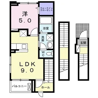 カメリア2の間取り