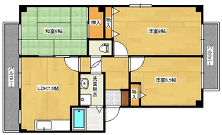 レジデンス馬木の間取り