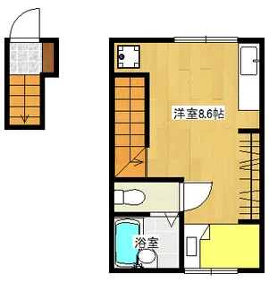 インテグレート西本浦の間取り