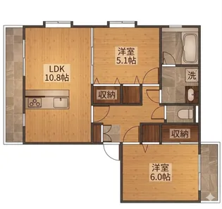 コントレールの間取り