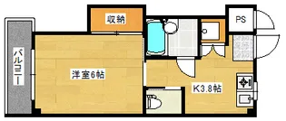 リザハウス西広島【5階】の間取り