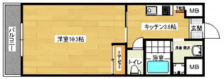 クレールIWAI【2階】の間取り