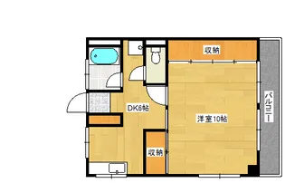 美和ビル【2階】の間取り