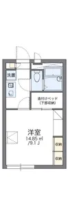 レオパレスシャルマンの間取り