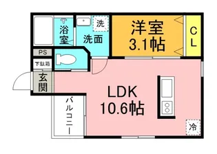 LUFELI羽衣の間取り