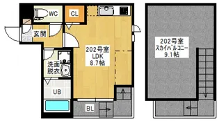 GRANDTIC緑井の間取り