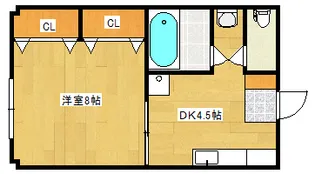 セクション洋光台【3階】の間取り