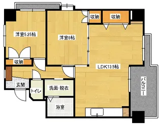 IKEDABUILDING【8階】の間取り