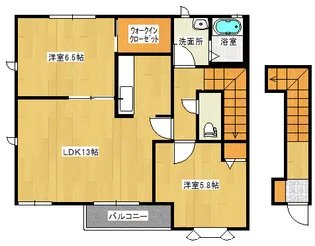 TKコートの間取り