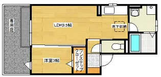 カサヴィアンカ【1階】の間取り