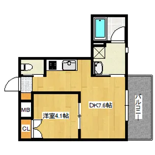 VILLAOASISUJINAの間取り