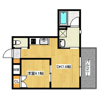 VILLAOASISUJINAの間取り