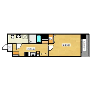 FANTASYSPACE千田町の間取り