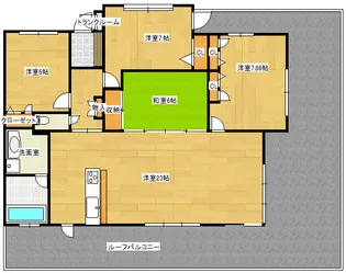 スターアーク古江東の間取り