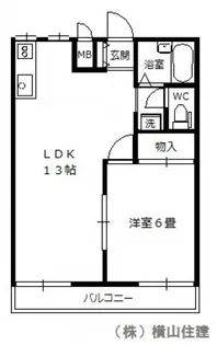 シャトーエスポワール【102号室】の間取り