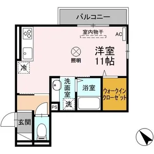 サクラーレ【2階】の間取り