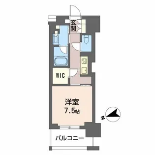 ザ十日市プレイス【5階】の間取り