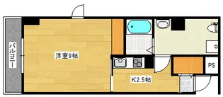 LASHANTI本川の間取り