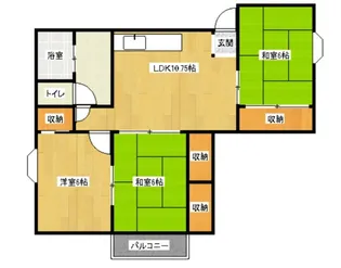 リシェス柳ヶ丘【2階】の間取り
