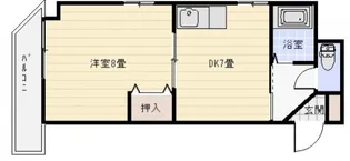 あずまビル【4階】の間取り