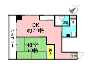 第二山長ビルの間取り