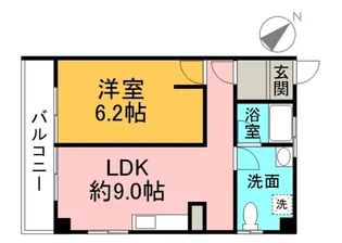 第二山長ビル【4階】の間取り