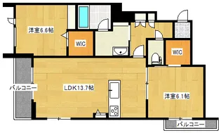 SHIREOBERST【2階】の間取り