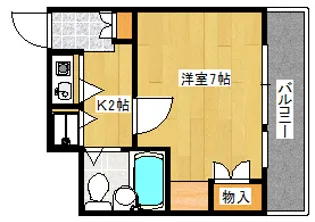 ピュアハウス【2階】の間取り