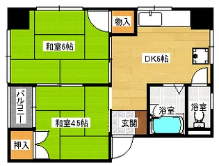 ハイネス原野の間取り