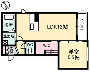 シャーメゾン河原町の間取り