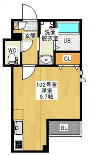 GrandticJM-road【1階】の間取り