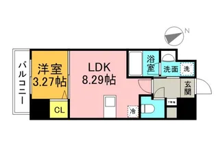 エネピア舟入【7階】の間取り