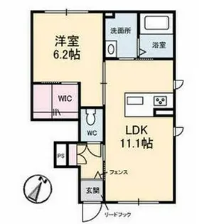 リヴェールの間取り