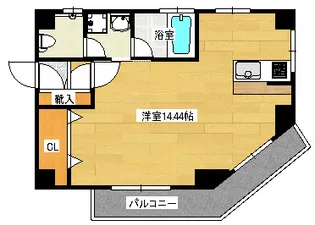 木村ビル【2階】の間取り