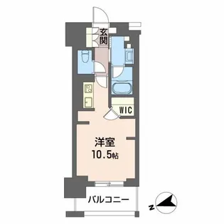 ザ十日市プレイス【3階】の間取り