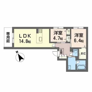 サングレイスの間取り