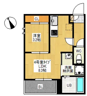 REGALEST長束の間取り
