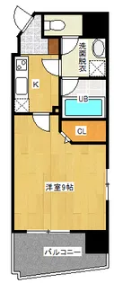ライフメント堺町2【4階】の間取り