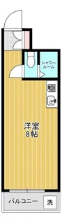 パールマンション万代橋【7階】の間取り